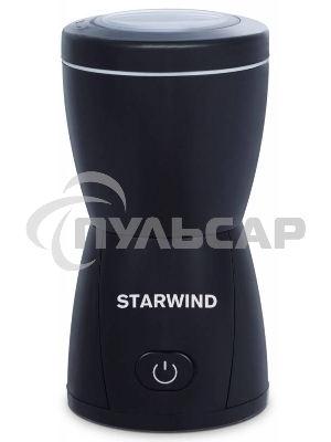 Кофемолка Starwind SGP8426 200Вт сист.помол.:ротац.нож вместим.:80гр черный
