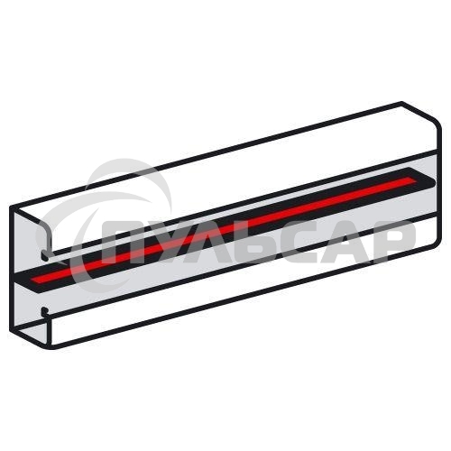 Перегородка для кабель-канала (дл.2м) METRA Leg 638008