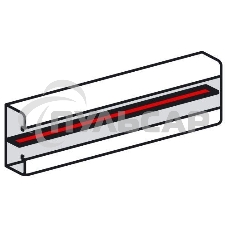 Перегородка для кабель-канала (дл.2м) METRA Leg 638008