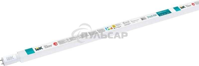 Лампа светодиодная T8 24Вт линейная 230В 4000К G13 IEK LLE-T8-24-230-40-G13