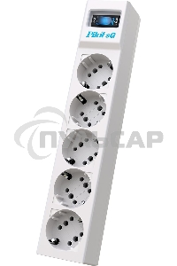 Сетевой фильтр Pilot SG 10м (5 розеток) белый (коробка)