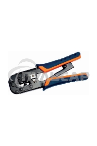 Инструмент обжим ITK TM1-B11H для RJ-45,12,11 с x рап. ме x . сине-оранж