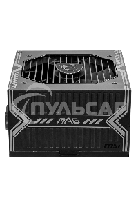 Блок питания MSI MAG A550BN, 550Вт, 80 PLUS Bronze, 120мм, черный