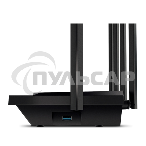 Роутер TP-Link Archer AX73 AX5400 Dual Band Wireless Gigabit Router, 1.5 GHz Tri-Core CPU, 1 GE WAN + 4 GE LAN ports, 1× USB 3.0 Port, support 1024-QAM, OFDMA, MU-MIMO, Airtime Fairness, Beamforming, 160MHz Channel Width, come with HomeShieldTM, support R