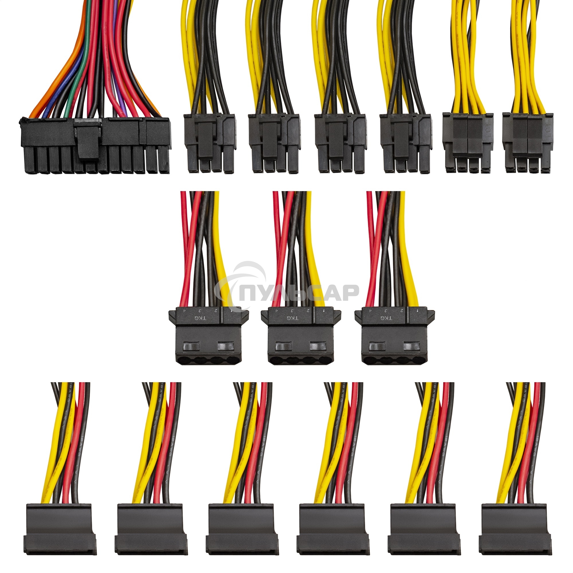 Блок питания ExeGate 750PPE, 750W, (ATX, APFC, SC, КПД 80% (80 PLUS), 12cm fan, 24pin, 2x(4+4)pin, 4xPCI-E, 6xSATA, 3xIDE, черный, кабель 220V 1,8м с защитой от выдергивания)