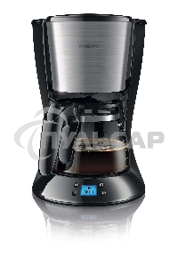 Кофеварка капельная Philips HD7459/20 черный, исп. кофе - молотый, 1.2 л, 1000 Вт.