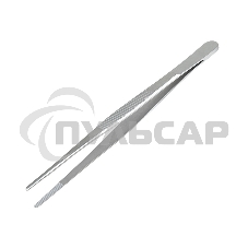 Пинцет прямой, рифленый 155 мм ПРОФИ