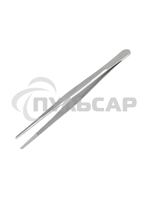 Пинцет прямой, рифленый 155 мм ПРОФИ