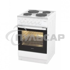 Плита электрическая Darina 1B EM 341 406 W белый/черный, конфорок 4 шт, духовка 50 л, 50 см x 85 см x 56 см