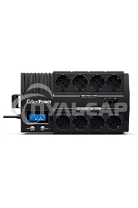 Источник бесперебойного питания CyberPower BR1200ELCD 1200VA/720W USB/RJ11/45 (4+4 EURO)
