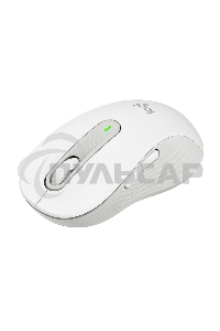 Мышь беспроводная Logitech Signature M650 L белый, 4000 dpi, радиоканал, Bluetooth, USB, кнопки - 5