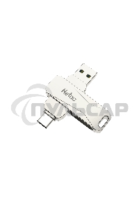 Флешка USB Netac U782C NT03U782C-032G-30PN dual USB 3.0+TypeC 32Gb, retail version