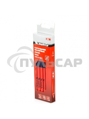 Карандаши Matrix малярные двухцветные, 175мм коробка 12шт