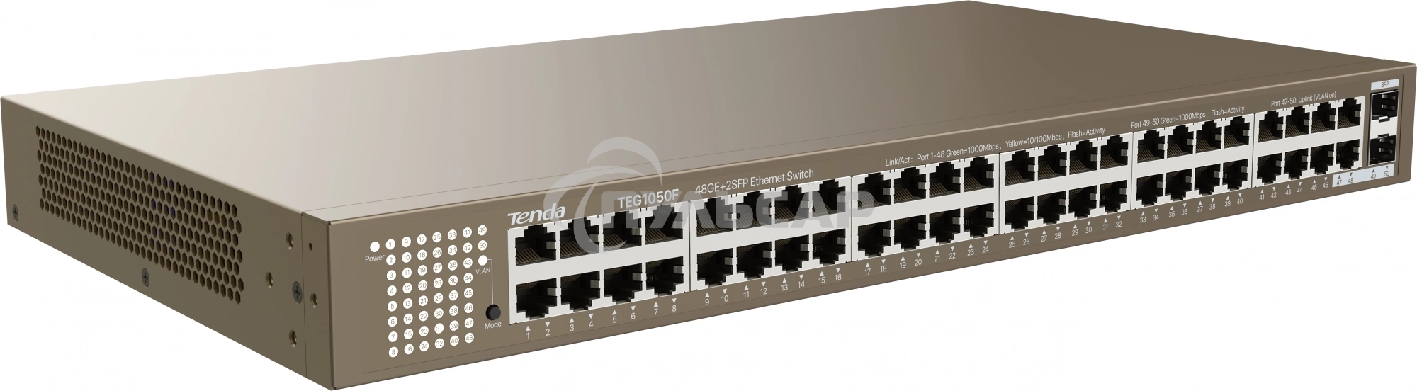 Коммутатор TENDATEG1050F 48PORT 1000M 2SFP