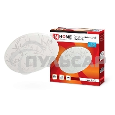 Светильник светодиодный DECO БАМБУК 24Вт 230В 4000К 1560лм 300мм IN HOME 4690612021911