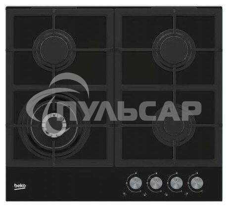 Газовая варочная панель Beko HILW 64225 S, черный