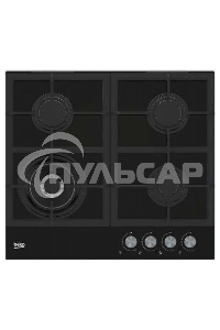 Газовая варочная панель Beko HILW 64225 S, черный