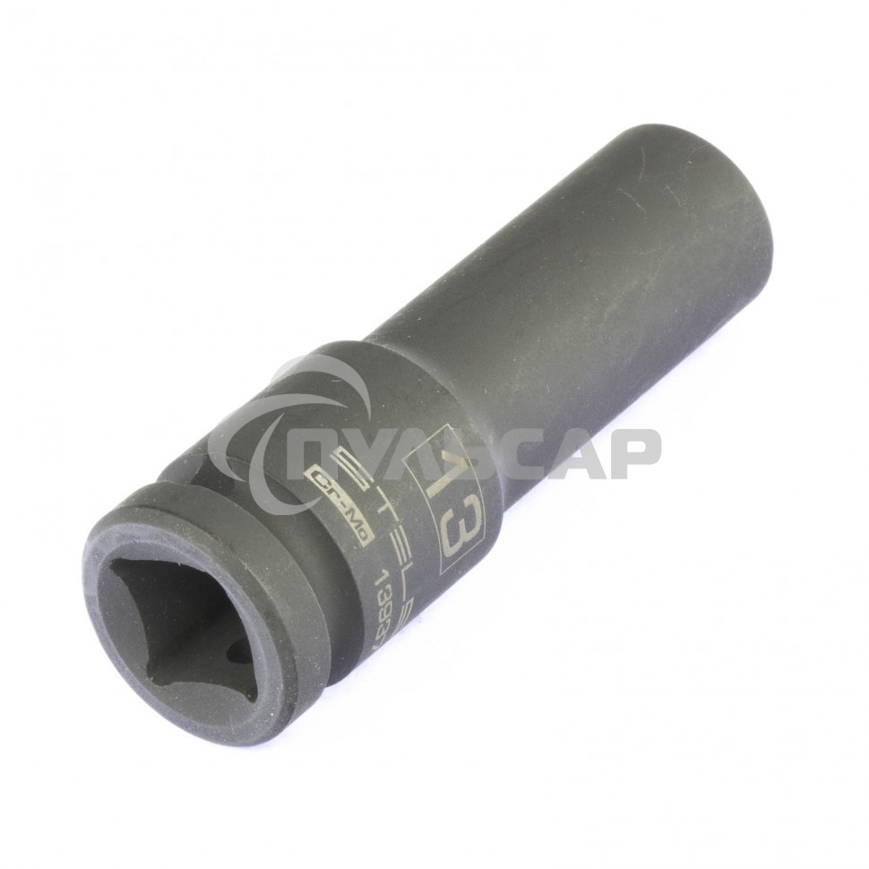 Головка ударная удлиненная шестигранная, 13 мм, 1/2