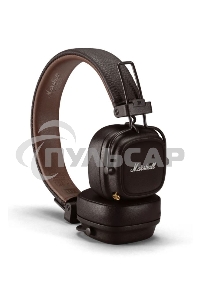 Наушники накладные беспроводные Marshall MAJOR IV коричневые