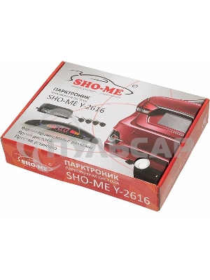 Парковочный Радар Sho-Me Y-2616N04 4 датчика 22мм белый
