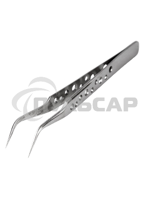 Пинцет изогнутый, узкий 120 мм Airy (блистер) Rexant