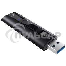 Флешка USB R/W R/W 256 Gb SanDisk CZ880 Cruzer Extreme Pro, USB 3.1, Металлич., черный