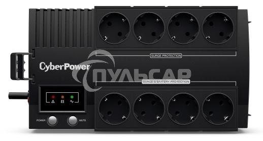 Источник бесперебойного питания CyberPower BS650E черный 650VA