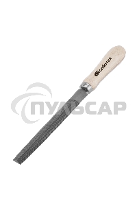 Напильник СИБРТЕХ,150 мм,полукруглый,деревянная ручка16323