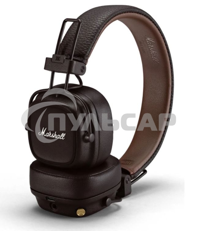 Наушники накладные беспроводные Marshall MAJOR IV коричневые