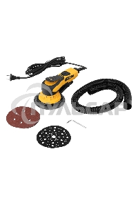 Машина шлифовальная орбитальная бесщет OS-150-BL, 350 Вт, 4000-10000 об/мин Denzel