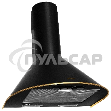 Вытяжка каминная Elikor Эпсилон 60П-430-П3Л черный/золотистый, 60 см, 430 куб. м/ч, 54 дБ