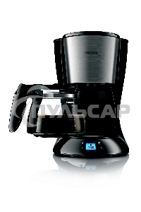 Кофеварка капельная Philips HD7459/20 черный, исп. кофе - молотый, 1.2 л, 1000 Вт.