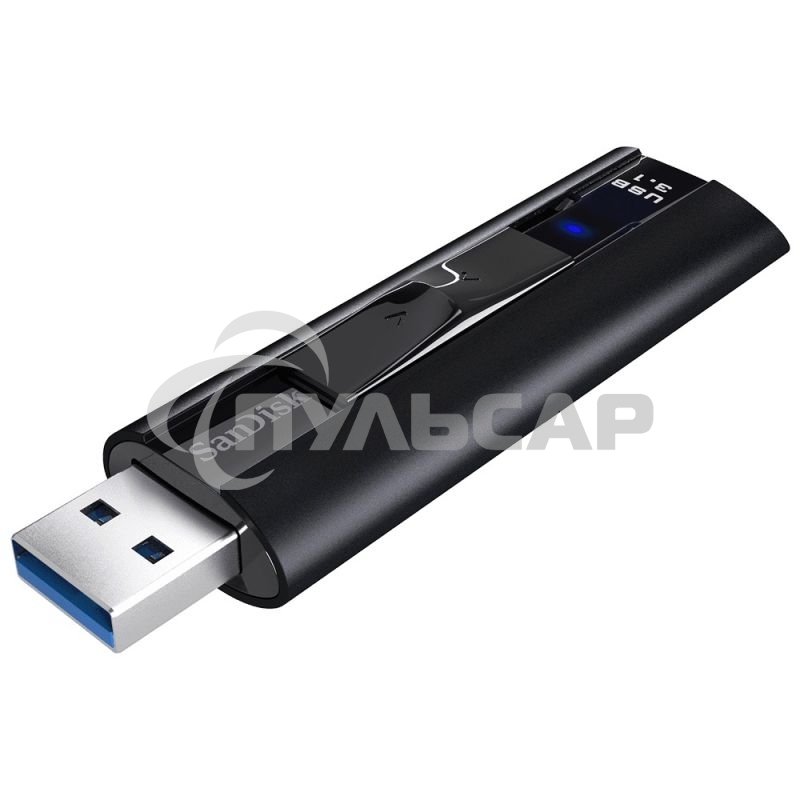 Флешка USB R/W R/W 256 Gb SanDisk CZ880 Cruzer Extreme Pro, USB 3.1, Металлич., черный