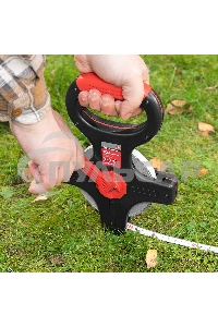 Рулетка геодезическая Matrix 50 м х 12,5 мм, металлическая лента, открытый корпус