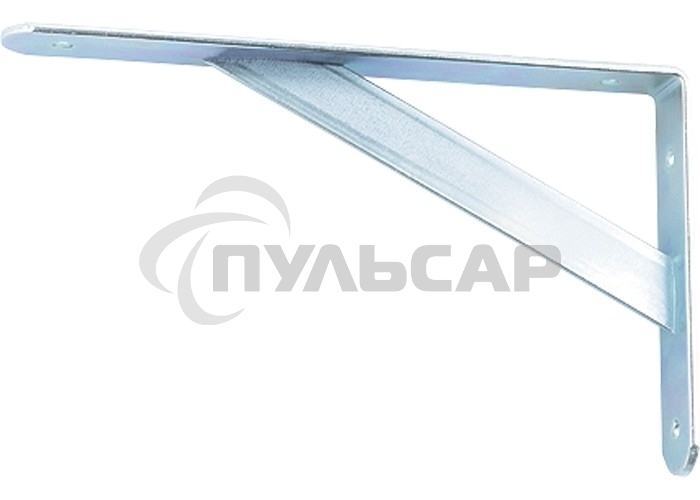 Кронштейн усиленный 300 х 200 х 30 х 4 мм, оцинкованный Сибртех