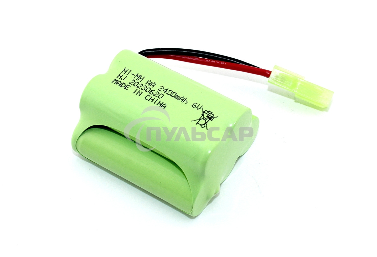 Аккумулятор Ni-Mh 6V 2400 mAh AA Row разъем Tamiya (2+3)