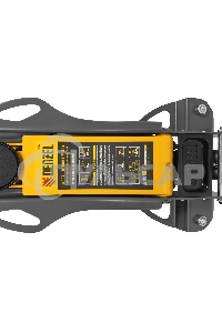 Домкрат гидравлический подкатной Denzel 3 т, 75-500 мм, быстрый подъем, низкий подхват, проф. 51250