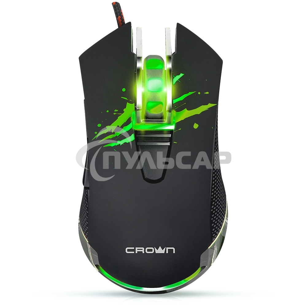 Мышь проводная CROWN Gaming CMXG-614 USB CM000001532 DPI 800/1000/1600/2400