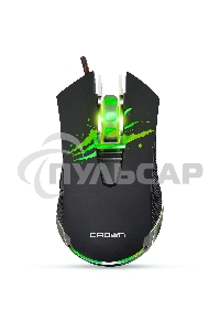 Мышь проводная CROWN Gaming CMXG-614 USB CM000001532 DPI 800/1000/1600/2400