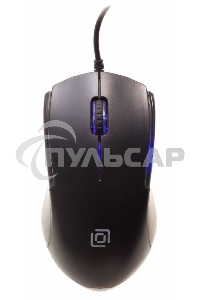 Мышь проводная Oklick 245M черный, 1000 dpi, USB, кнопки - 3
