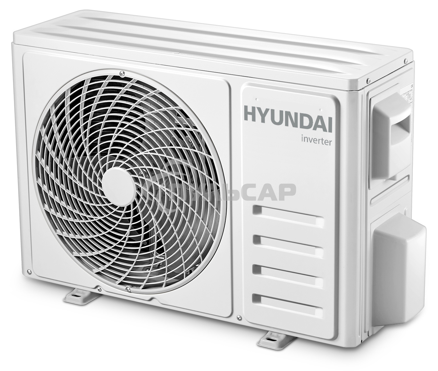 Кондиционер сплит-система Hyundai HAC-12i/T-PRO инвертор, 12000 BTU, 23 м², 22/41 дБ, охлаждение, обогрев, осушение, белый