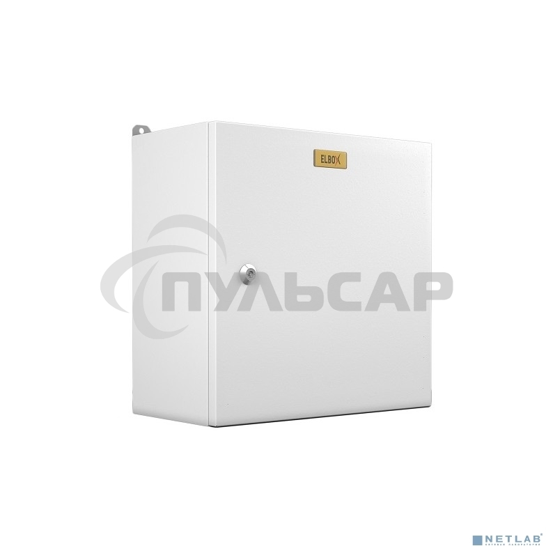 Шкаф электротехнический настенный Elbox EMW, IP66, 600х600х210 мм (ВхШхГ), дверь: металл, металл, серый