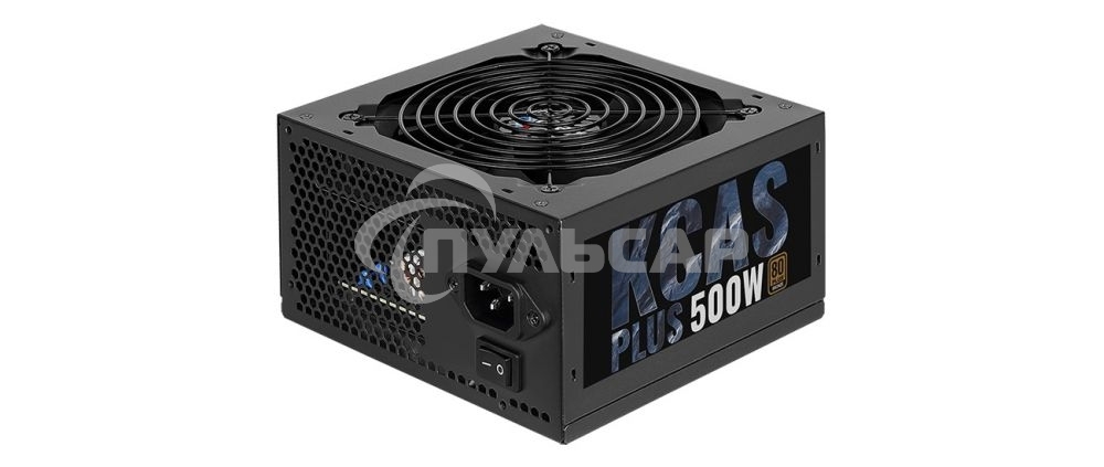 Блок питания Aerocool / Formula KCAS-500W PLUS RTL, 500Вт, 80 PLUS Bronze, 120мм, черный