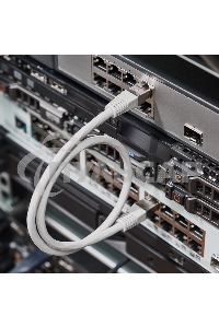 Пaтч-корд F/UTP Rexant, кат.6, RJ45-RJ45, экранированный, PVC серый, 0,5м