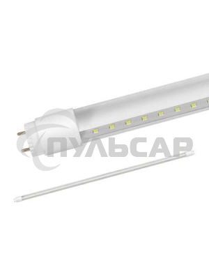 Лампа светодиодная LED-T8-П-PRO 20Вт 4000К G13 1620лм 230В 1200мм прозр. IN HOME 4690612030982