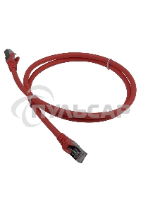 Патч-корд LANMASTER LSZH FTP кат.6A, 2.0 м, красный