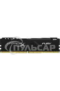Оперативная память Kingston Fury Beast, DDR4, 16Gb (1x16Gb), 3200MHz, CL16, DIMM, с радиатором, черный
