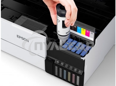 МФУ струйное Epson L8160 (C11CJ20404/403/402) A4 Duplex Net WiFi USB RJ-45 черно-белый