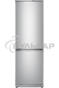 Холодильник Atlant ХМ-6021-080 серебристый двухкамерный 225/101л морозилка снизу