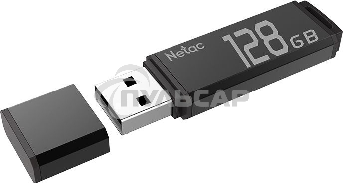 Флешка USB NeTac USB U351 USB 2.0 128 Gb, retail version